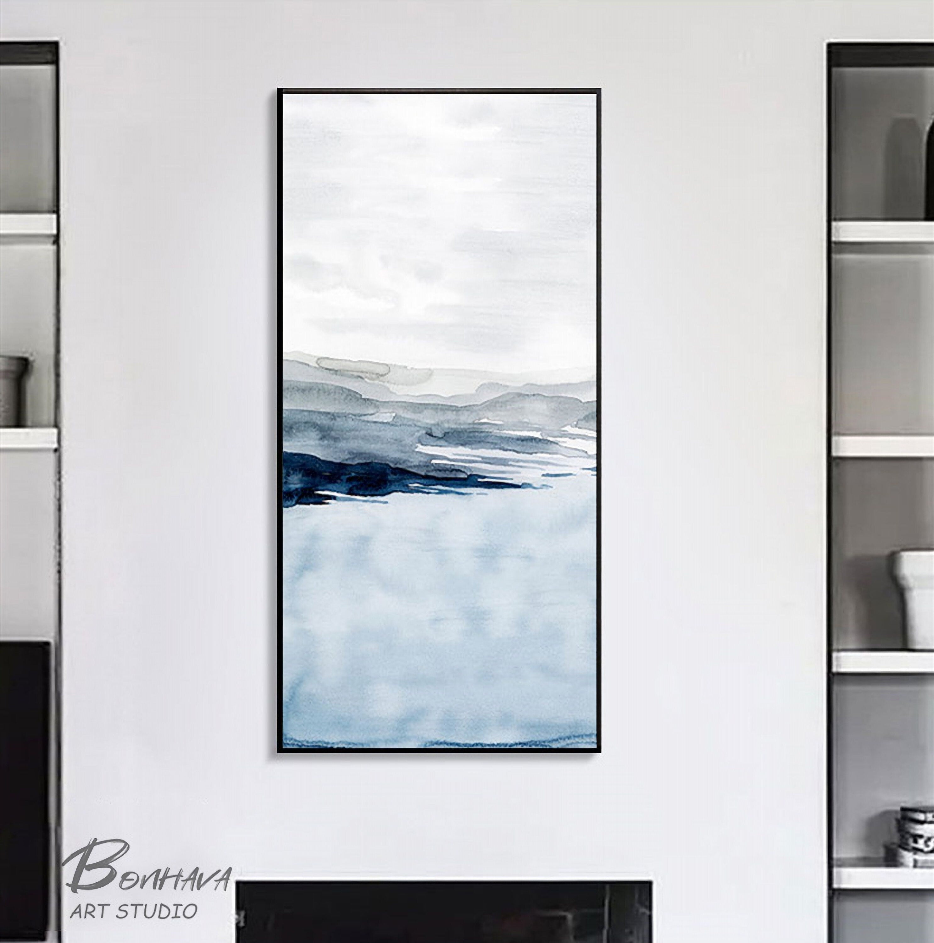 Large Abstract Painting,Modern Abstract Painting,Original Minimalist Art Oil Hand Painting,Office Wall Art,Original Abstract…
