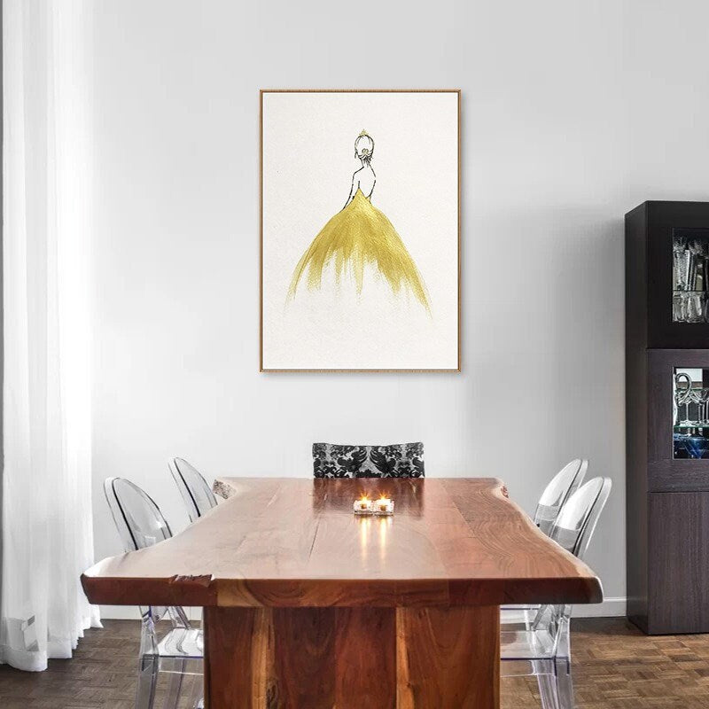 Minimalist Ballerina Painting, Ballet Abstract Painting on Canvas, Dancer Oil Painting, Original Abstract Painting, Ballet…