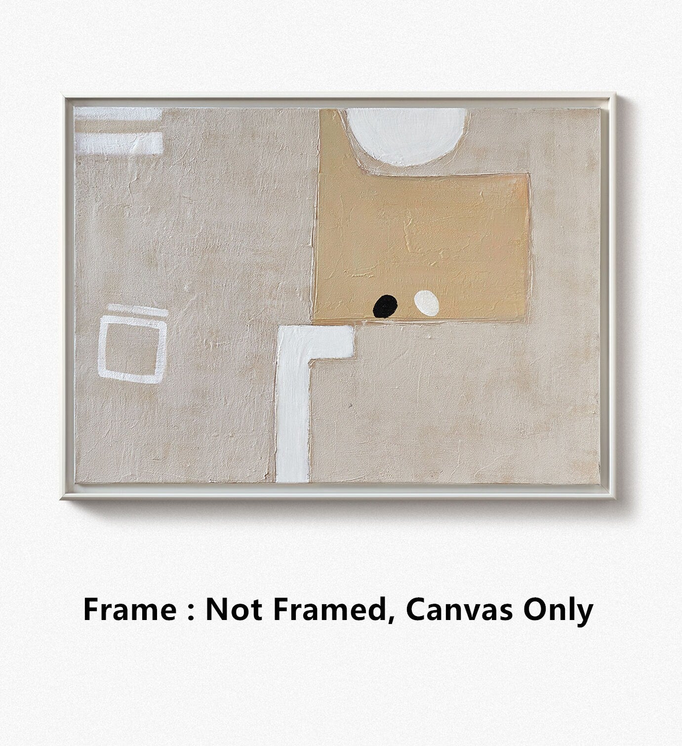 Large Original Abstract Painting, Beige Painting Gray Painting, Minimalist Abstract Painting, Abstract Painting, Large Wall…