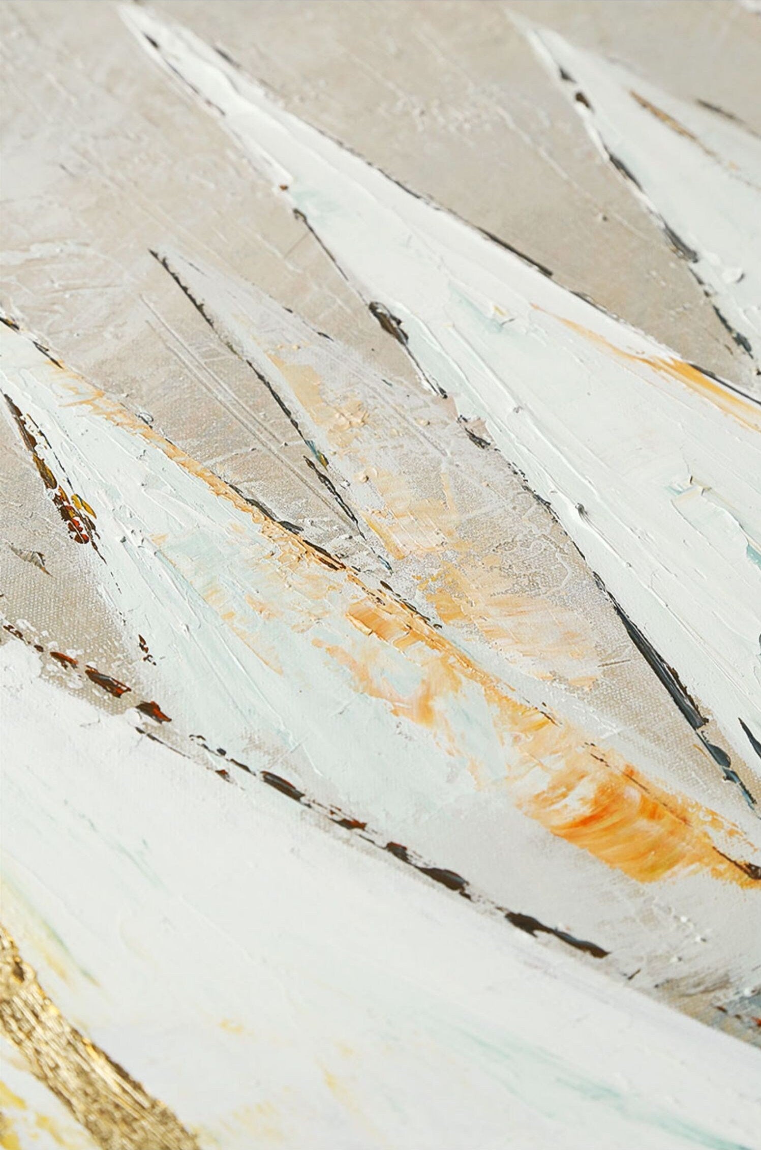 Large Sailboat Oil Painting, Original Sailboats Artwork, Nautical Oil Painting on Canvas, Abstract Sailboat Wall Art