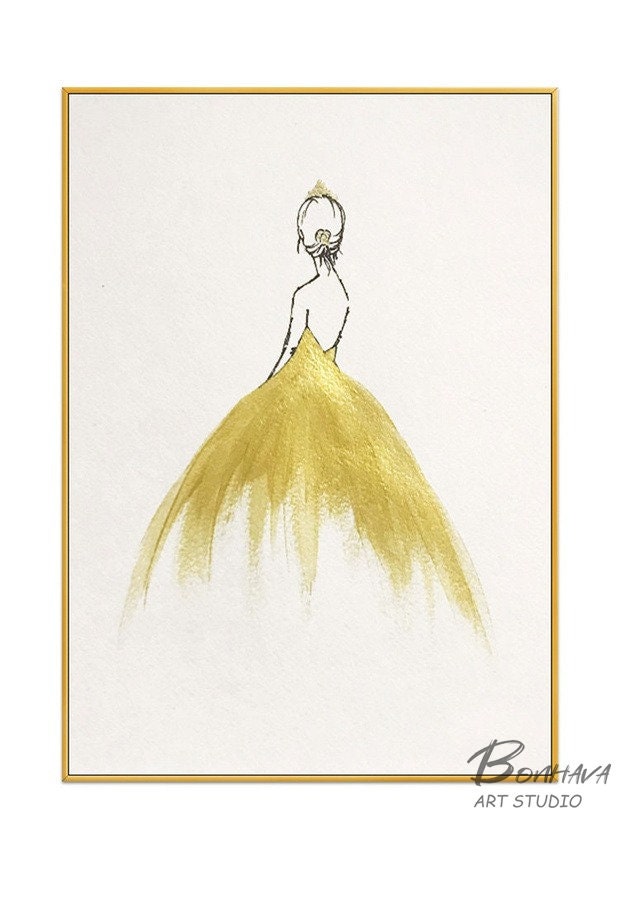 Minimalist Ballerina Painting, Ballet Abstract Painting on Canvas, Dancer Oil Painting, Original Abstract Painting, Ballet…
