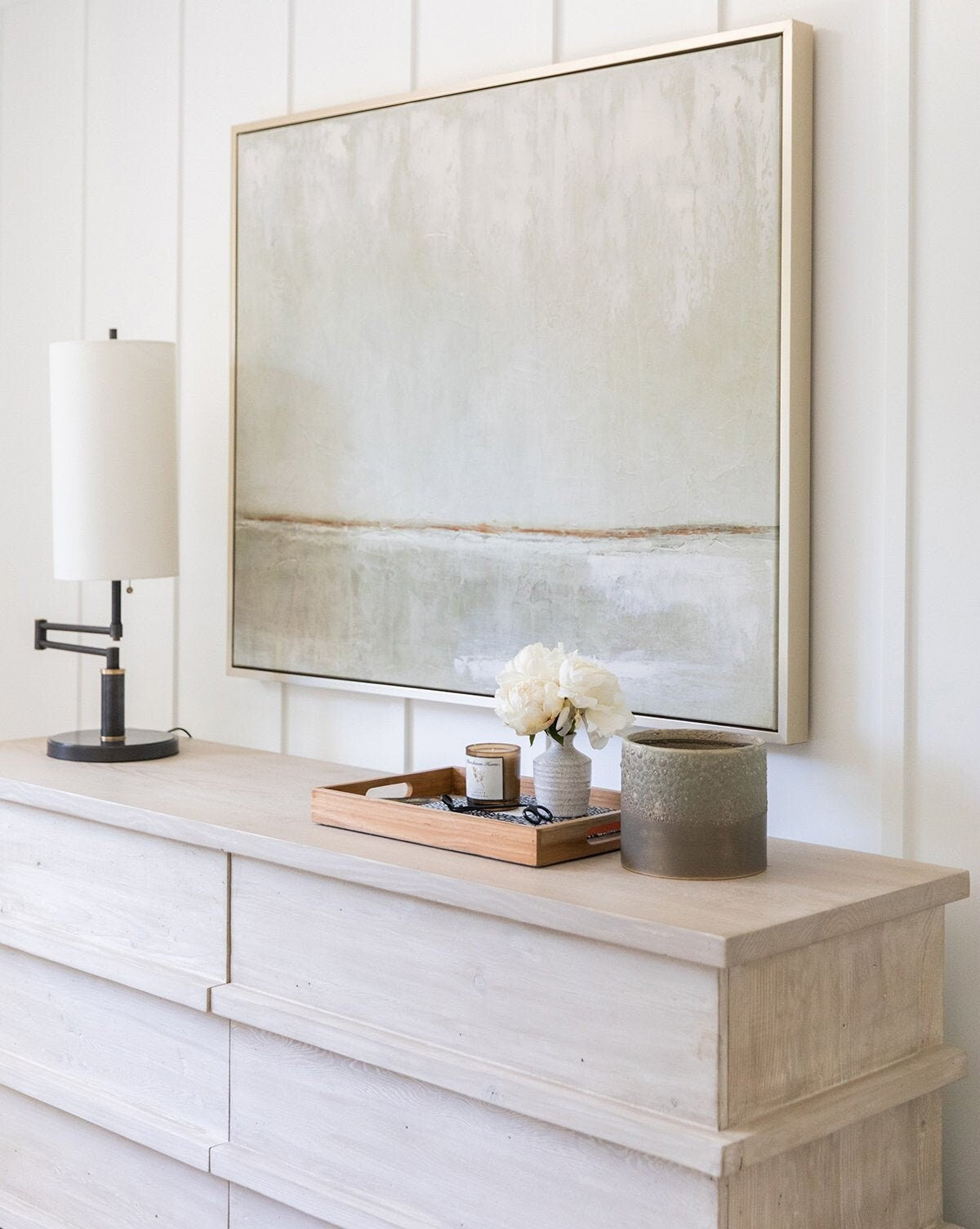 Original Canvas Wall Art, Large Abstract Painting on Canvas, Modern Minimalist Oil Painting, Textured Art for Bedroom