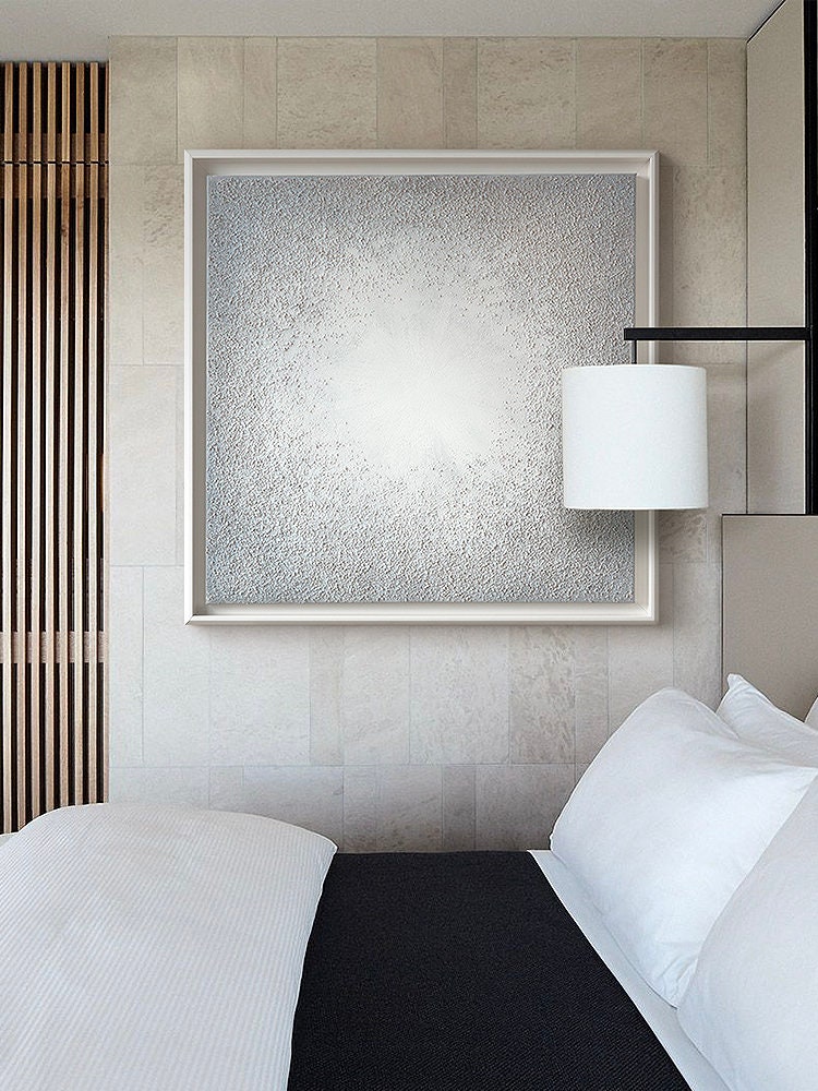 Original Grey Canvas Painting, Textured Painting on Canvas, Square Abstract Wall Art, Art for Living Room Bedroom Home