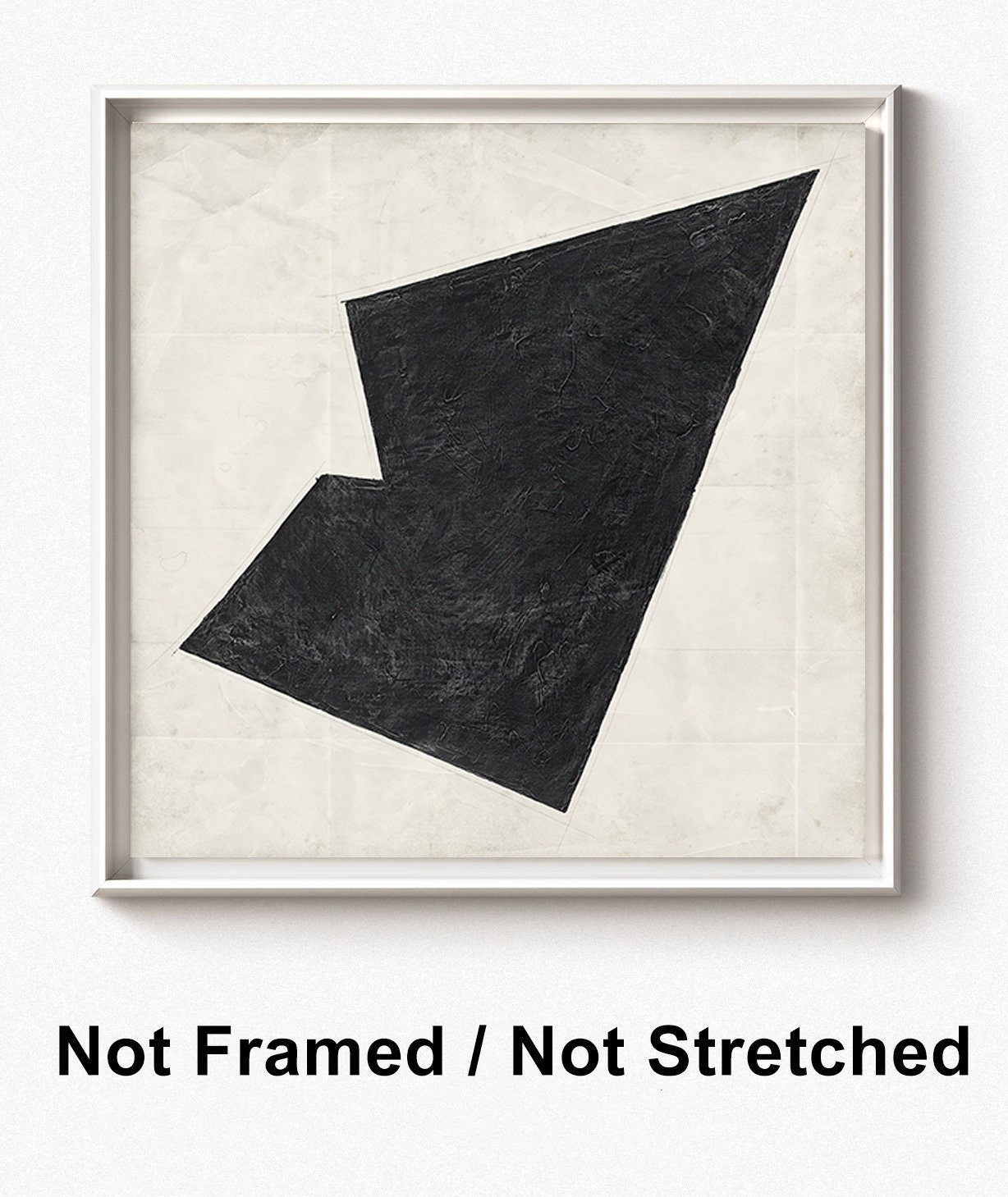 Original Grey and Black Oil Painting on Canvas, Extra Large Geometric Canvas Wall Art, Abstract Minimalist Acrylic Painting,…