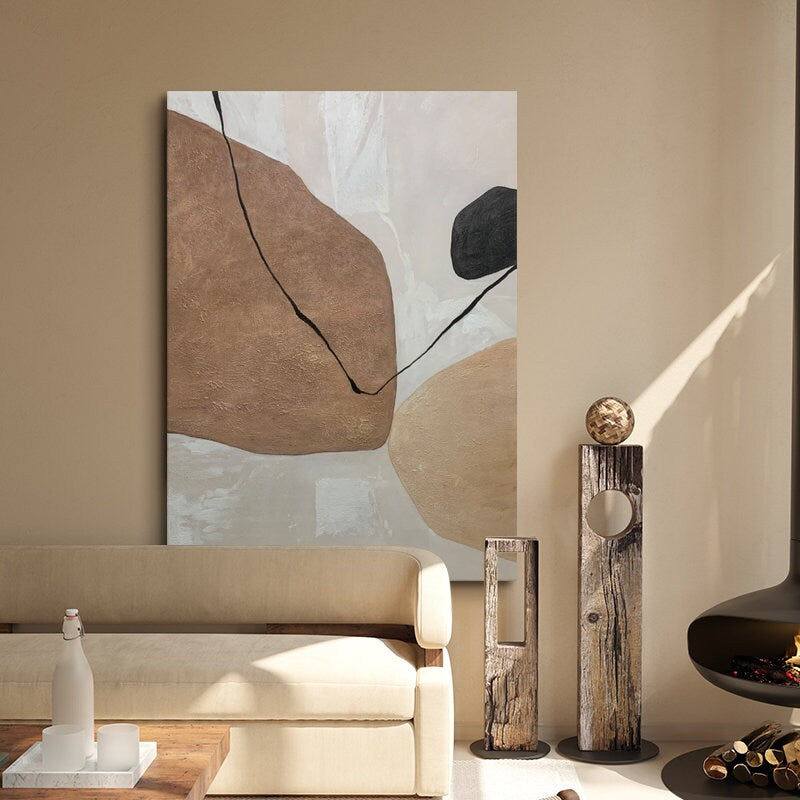 Original Canvas Wall Art, Oil Acrylic Painting on Canvas, Abstract Oil Painting, Abstract Canvas Art, Large Wall Canvas…